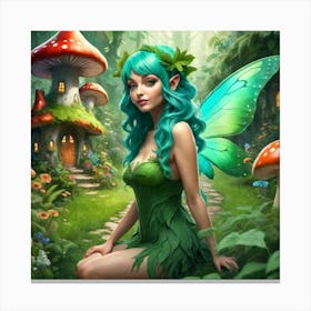 Enchanted Fairy Collection 7 Canvas Print