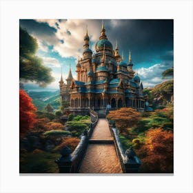 Fairytale Castle 19 Canvas Print