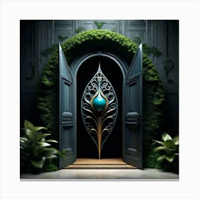 Doorway To A Fantasy World Canvas Print