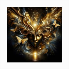 Golden Goddess 6 Canvas Print