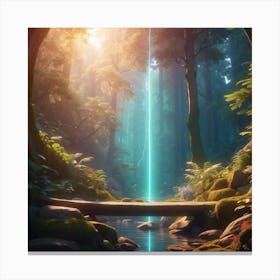 Fairytale Forest 1 Canvas Print