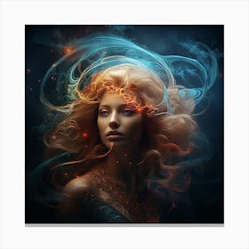 Fire And Ice 2 Canvas Print