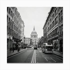 London Street Scene Canvas Print