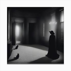 Ghosts In The Dark Canvas Print