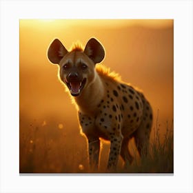 Hyena Canvas Print