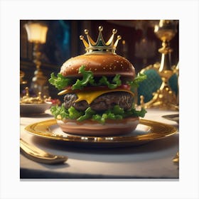 Burger King 1 Canvas Print