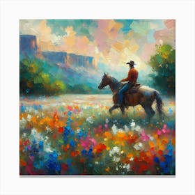 Forest Horse Canvas Print