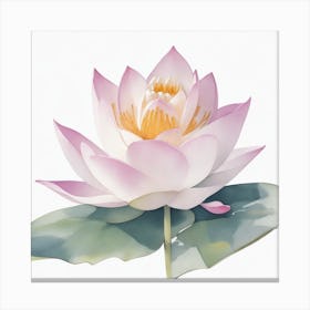 Lotus Flower 1 Canvas Print