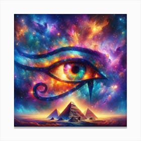 Eye Of Horus 111 Canvas Print