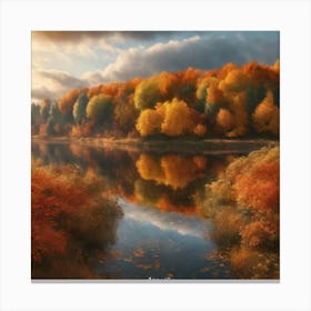 Autumn Trees Canvas Print