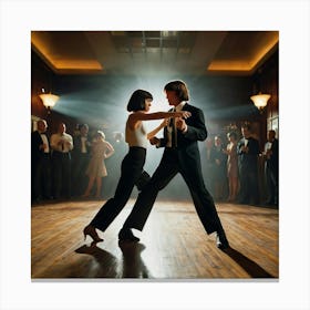 Default Pulp Fiction Dance 1 Canvas Print