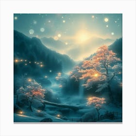 Winter Landscape 6 Canvas Print