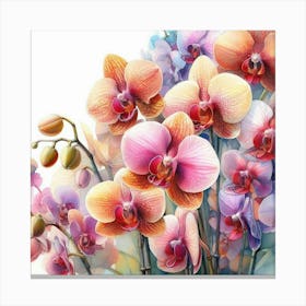 Orchids 12 Canvas Print