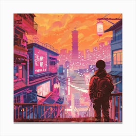 Apocalypse City Canvas Print