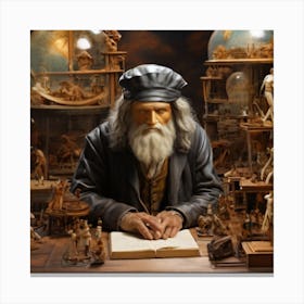 Leonardo Da Vinci Canvas Print