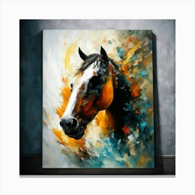 Horse Painting 1 Canvas Print