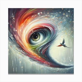 Eye Of The Storm Canvas Print