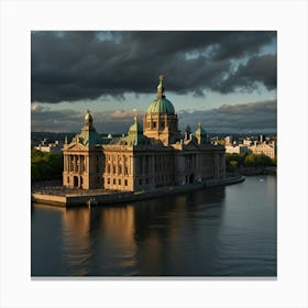 San Francisco City Hall 2 Canvas Print