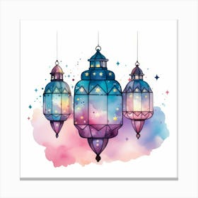 Islamic Lanterns 2 Canvas Print