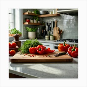 Chopping Board 1 Canvas Print