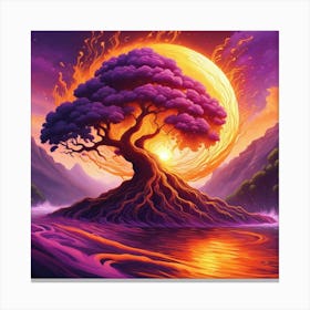 Tree Of Life 9 Canvas Print