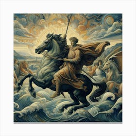 Lord Of The Sea Canvas Print