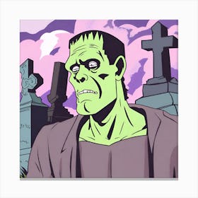 Frankenstein 3 Canvas Print