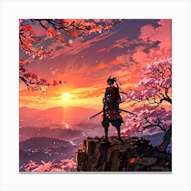 Samurai Canvas Print