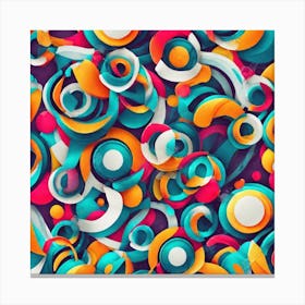 Abstract Background 7 Canvas Print