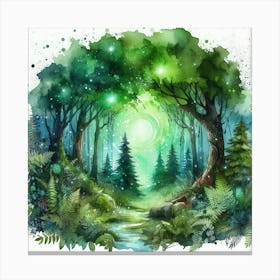 Fairy Forest 6 Canvas Print