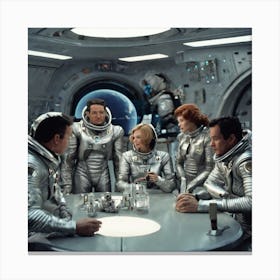 Space Station 78 Canvas Print