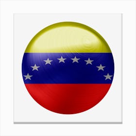 Venezuela Flag Country Nation Canvas Print