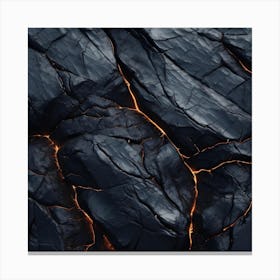 Lava flow 1 Canvas Print