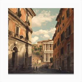 Rome Italy 2 Canvas Print
