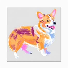 Pembroke Welsh Corgi 02 Canvas Print