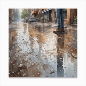 Rainy Day 24 Canvas Print