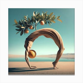 Yogi Canvas Print