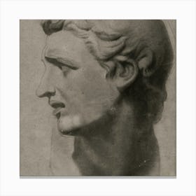 Head Of A Man Canvas Print