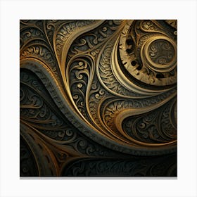 Abstract Background Canvas Print