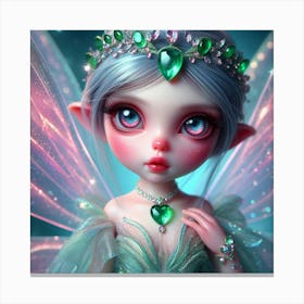 Emeraid Princess Canvas Print