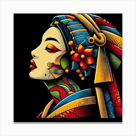 Exotic Beauty Artwork 67 Canvas Print