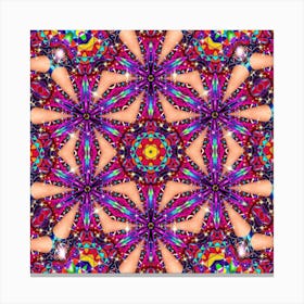 Psychedelic Mandala 57 Canvas Print