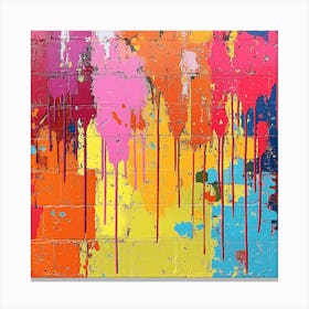 Graffiti Wall Art 8 Canvas Print