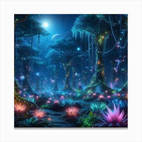 Flora And Fauna Canvas Print