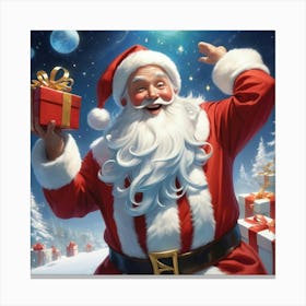 Santa Claus 6 Canvas Print