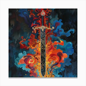 Sword Of Elrond Canvas Print