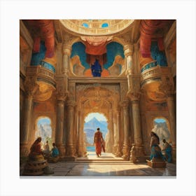 Palace Of Kings paintings art print Canvas Print