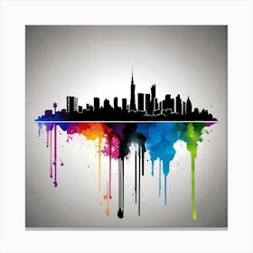 New York City Skyline 28 Canvas Print