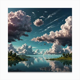 Clouds In The Sky 6 Canvas Print