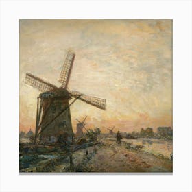 Windmill 32 Canvas Print